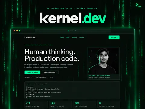 Kernel.dev by Creativa Studio